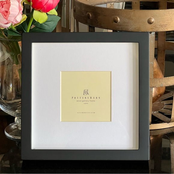 Pottery Barn Accents Pottery Barn Black Wood Gallery Frame 9 X 9
